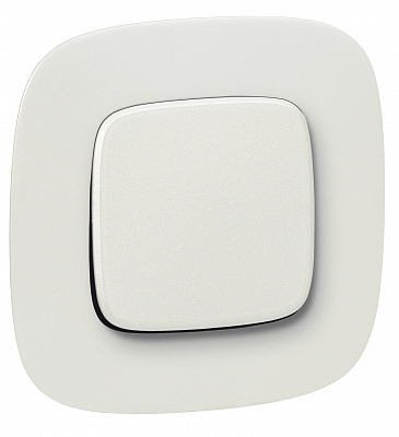 Лицевая панель для выключателей одноклавишных жемчуг Legrand Valena Alure 755009