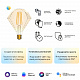 Умная Wi-fi филаментная лампочка Gauss Smart Light ССТ DIM  E27 Diamond 7 Вт 2700-6500K 1370112