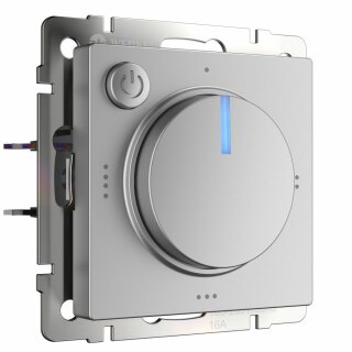 Терморегулятор электромеханический для теплого пола Werkel W1151106 серебряный a051521