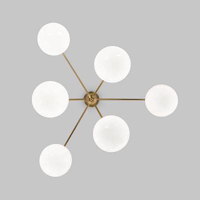 Люстра Eurosvet 60147/6 латунь Marbella a063851