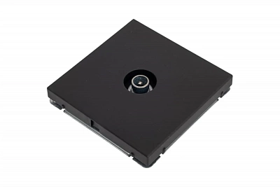 Розетка телевизионная оконечная TV ArtGallery 1дБ механизм карбон Schneider Electric GAL001091