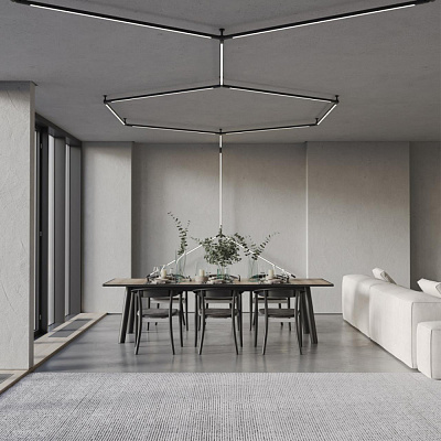 Светильник линейный светодиодный Novotech Glat 359372