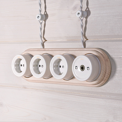 Изолятор Werkel W6431301 белый a051314