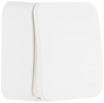 Выключатель одноклавишный SE Blanca белый BLNVA101001