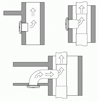 Вентилятор вытяжной ERA 5С с обратным клапаном