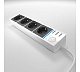Розеточный блок 4-х местный + 3 USB Werkel W6514944 белый/черный a051461