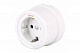 Розетка с заземлением и шторками белая Werkel W5671101 a051309