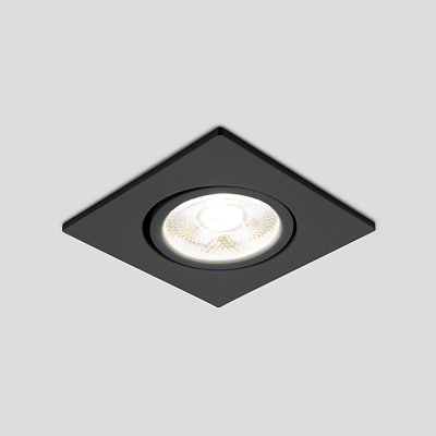 Встраиваемый светильник Elektrostandard 15273/LED a056033 черный