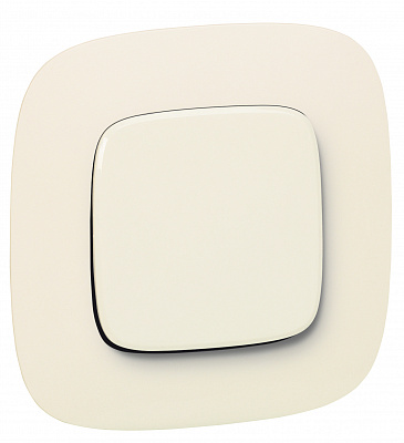 Лицевая панель для выключателей одноклавишных слоновая кость Legrand Valena Alure 755006