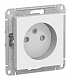 Розетка SE AtlasDesign белый ATN000149