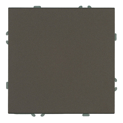 Переключатель 1-клавишный (механизм), STEKKER Эмили, 250В, 10A, RSW10-5105-09, антрацит, soft touch