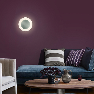 Cветодиодный светильник Eurosvet Around 40140/1 LED серебро a044672