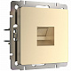 Розетка RJ-45 Werkel W1181011 шампань a050873