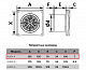 Вентилятор осевой вытяжной с обратным клапаном AURA 4С Ivory