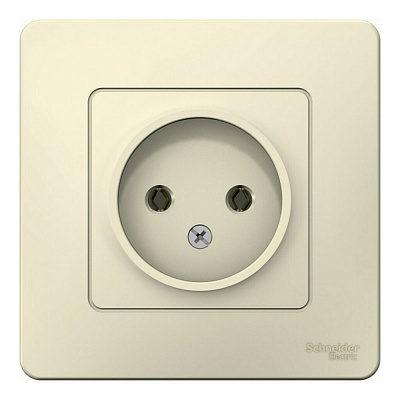 Розетка SE Blanca молочный BLNRS000012