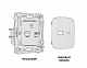 Комплект механизма розетки OMEGA MO111010 Белый глянец 2USB A+C 20W быстрая зарядка QUANT