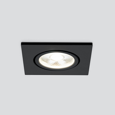 Встраиваемый светильник Elektrostandard 15273/LED a056033 черный