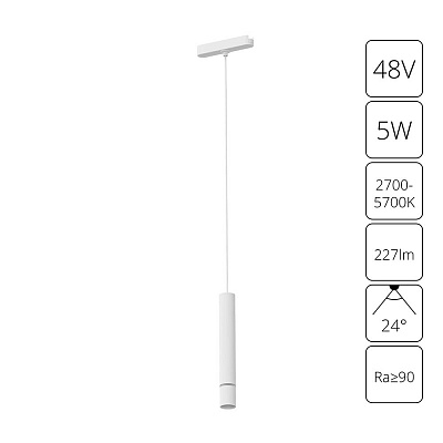 Магнитный трековый светильник Arte Lamp Rapid A2959PL-1WH