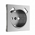 Накладка для розетки USB Werkel серебряный матовый a063623