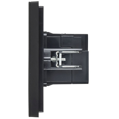 Розетка USB A+A 3,1А IEK FORTE&PIANO FP149M FP-U21-D31-M-K02 металл черный