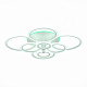 Люстра потолочная EVOLED Cerina SLE500552-08RGB