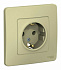 Розетка SE Blanca бежевый BLNRS001017