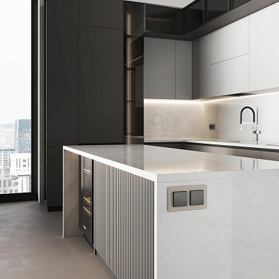 Розетка IP44 с заземлением, с защитной крышкой и шторками N Werkel графит рифленый W1171204 a069599