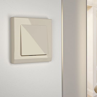 Рамка на 1 пост Werkel Stark W0011803 слоновая кость a050918