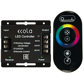 Контроллер Ecola 24A 288W 12V (576W 24V) RFC24BESB