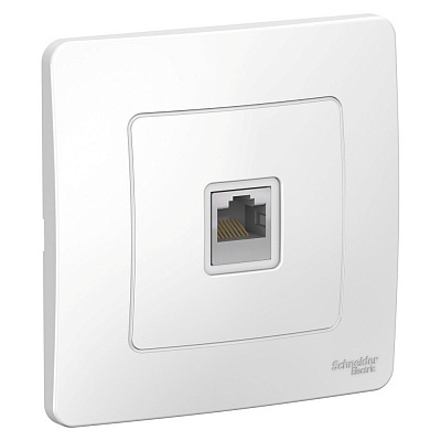 Розетка RJ45 белая SE Blanca BLNIS045001