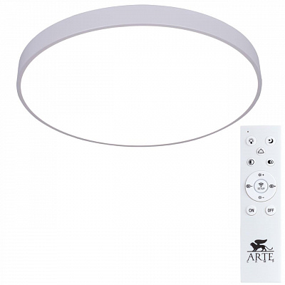 Потолочный светодиодный светильник Arte Lamp Arena A2671PL-1WH