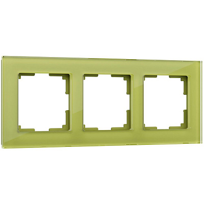 Рамка на 3 поста Werkel Favorit WL01-Frame-03 фисташковый a036589