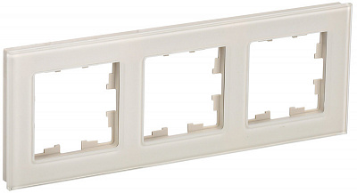 Рамка на 3 поста IEK Brite РУ-3-2-БрВа BR-M32-G-K10