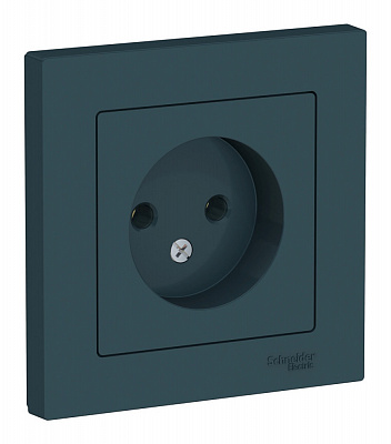 Розетка SE AtlasDesign изумруд ATN000840