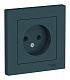 Розетка SE AtlasDesign изумруд ATN000840
