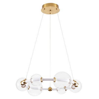 Подвесная светодиодная люстра Arte Lamp Crocus A2780LM-30PB