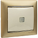 Выключатель с подсветкой бежевый Legrand Valena Classic 774310
