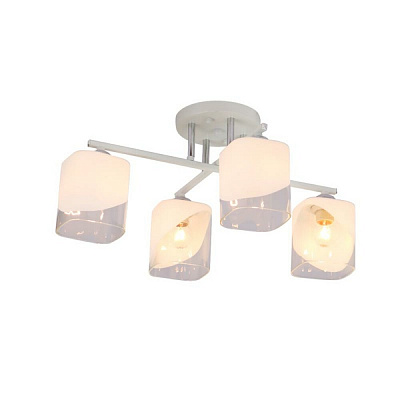 Потолочная люстра Sfera Sveta 07245/4 WHITE+CHROME