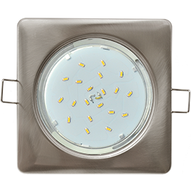 Встраиваемый светильник Ecola Square GX53 FS53S4ECB