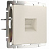 Розетка RJ-45 Werkel айвори матовые a062428