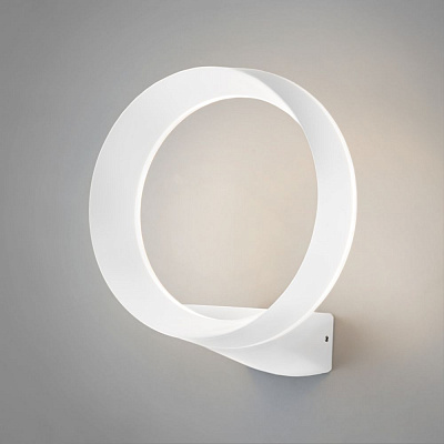 Уличный светодиодный  светильник Elektrostandard Ring 1710 TECHNO LED белый a054931