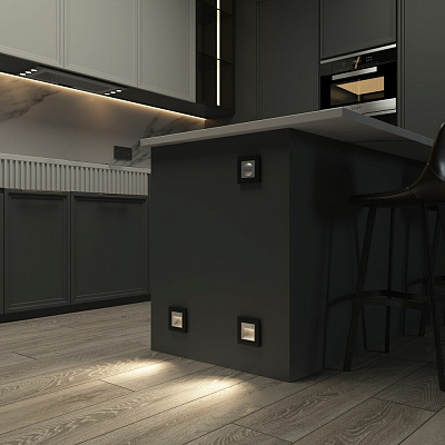 Датчик движения 500 Вт двухпроводный Werkel серебряный матовый W1155105 a066809