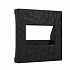Накладка для двойной розетки Еthernet RJ-45 Werkel W1291108 черная a052048
