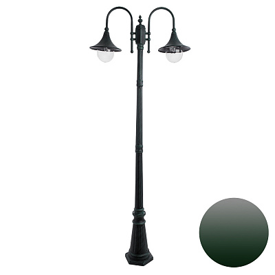 Парковый светильник Arte Lamp Malaga A1086PA-2BGB