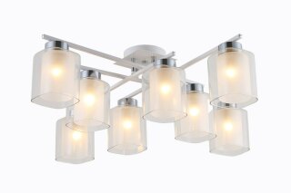 Потолочная люстра Sfera Sveta 74402/8 CHROME+WHITE