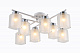 Потолочная люстра Sfera Sveta 74402/8 CHROME+WHITE