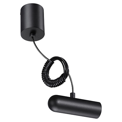 База накладная для ввода питания с заглушкой и проводом-подвесом 2 м Novotech Glat 359385