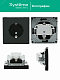 Розетка ArtGallery 16А с заземлением механизм карбон Schneider Electric GAL001043