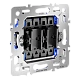 Механизм розетки компьютерной RJ45 кат.6, S70 VLS0601M