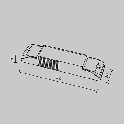 Блок питания 5-12W Maytoni Triac PSL-TR40-150-300mA